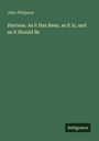 Titel: "Harness. As it Has Been, as it Is, and as it Should Be" von John Philipson. Unten steht "Antigonos".