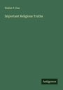 Walter P. Doe: Important Religious Truths, Buch