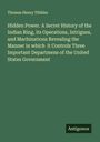 Thomas Henry Tibbles: Hidden Power. A Secret History of the Indian Ring, its Operations, Intrigues, and Machinations Revealing the Manner in which it Controls Three Important Departmens of the United States Government, Buch
