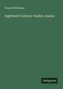 Francis Hitchman: Eighteenth Century Studies. Essays, Buch