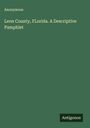 Anonymous: Leon County, FLorida. A Descriptive Pamphlet, Buch