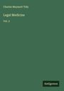 Charles Meymott Tidy: Legal Medicine, Buch