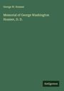 George W. Hosmer: Memorial of George Washington Hosmer, D. D., Buch