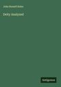 John Russell Kelso: Deity Analyzed, Buch