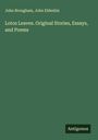 John Brougham: Lotos Leaves. Original Stories, Essays, and Poems, Buch
