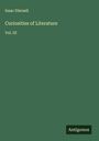 Isaac Disraeli: Curiosities of Literature, Buch
