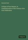 Immanuel Kant: Critique of Pure Reason. In Commemoration of the Century of its First Publication, Buch