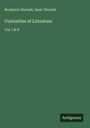 Benjamin Disraeli, Isaac Disraeli - Curiosities of Literature Vol. I & II. Unten rechts steht: Antigonos. Einfache, grüne Fläche.