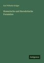 Karl Wilhelm Krüger: Homerische und Herodotische Formlehre, Buch