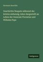 Hermann Reuchlin: Geschichte Neapels während der letzten siebenzig Jahre dargestellt an Leben der Generale Florestan und Wilhelm Pepe, Buch