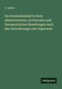 G. Seifert: Die Irrenheilanstalt in ihren administrativen, technischen und therapeutischen Beziehungen nach den Anforderungen der Gegenwart, Buch