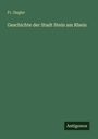 Fr. Ziegler: Geschichte der Stadt Stein am Rhein, Buch