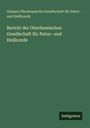 Giessen Oberhessische Gesellschaft Für Natur- Und Heilkunde: Bericht der Oberhessischen Gesellschaft für Natur- und Heilkunde, Buch