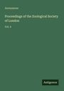 Anonymous: Proceedings of the Zoological Society of London, Buch