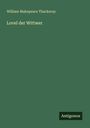 William Makepeace Thackeray: Lovel der Wittwer, Buch