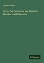 Julius Alsleben: Abriss der Geschichte der Musik für Musiker und Dilettanten, Buch
