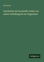Karl Arnd: Geschichte des hochstifts Fulda von seiner Gründung bis zur Gegenwart, Buch