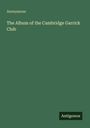 "Anonymous. The Album of the Cambridge Garrick Club. Antigonos." Auf grünem Hintergrund im minimalistischen Stil.