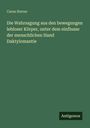 Carus Sterne: Die Wahrsagung aus den bewegungen lebloser Körper, unter dem einflusse der menschlichen Hand Daktylomantie, Buch