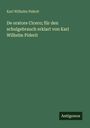 Karl Wilhelm Piderit: De oratore Cicero; für den schulgebrauch erklart von Karl Wilhelm Piderit, Buch