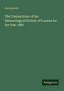 Anonymous: The Transactions of the Entomological Society of London for the Year 1887, Buch