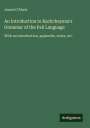 James D'Alwis: An Introduction to Kachchayana's Grammar of the Pali Language, Buch