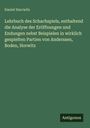Daniel Harrwitz: Lehrbuch des Schachspiels, enthaltend die Analyse der Eröffnungen und Endungen nebst Beispielen in wirklich gespielten Partien von Anderssen, Boden, Horwitz, Buch