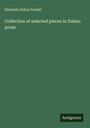 Eleutario Felice Foresti: Collection of selected pieces in Italian prose, Buch