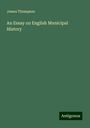 James Thompson: An Essay on English Municipal History, Buch