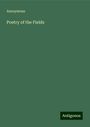 Anonymous: Poetry of the Fields, Buch