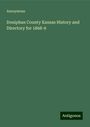 Anonymous: Doniphan County Kansas History and Directory for 1868-9, Buch