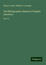 Henry G. Bohn: The Bibliographers Manual of English Literature, Buch