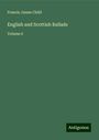 Francis James Child: English and Scottish Ballads, Buch