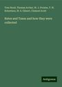 Tom Hood: Rates and Taxes and how they were collected, Buch