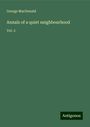 George Macdonald: Annals of a quiet neighbourhood, Buch