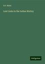 H. P. Malet: Lost Links in the Indian Mutiny, Buch