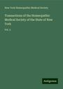 New York Homeopathic Medical Society: Transactions of the Homeopathic Medical Society of the State of New York, Buch