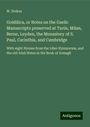 W. Stokes: Goidilica, or Notes on the Gaelic Manuscripts preserved at Turin, Milan, Berne, Leyden, the Monastery of S. Paul, Carinthia, and Cambridge, Buch