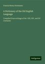 Francis Henry Stratmann: A Dictionary of the Old English Language, Buch