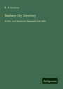 B. W. Suckow: Madison City Directory, Buch