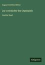 August Gottfried Ritter: Zur Geschichte des Orgelspiels, Buch
