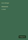 Anton Birlinger: Alemannia, Buch