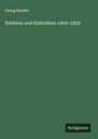 Georg Beseler: Erlebtes und Erstrebtes 1809-1859, Buch