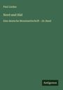 Paul Lindau: Nord und Süd, Buch