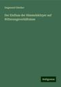Siegmund Günther: Der Einfluss der Himmelskörper auf Witterungsverhältnisse, Buch
