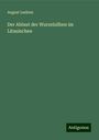 August Leskien: Der Ablaut der Wurzelsilben im Litauischen, Buch