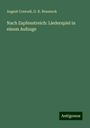 August Conradi: Nach Zapfenstreich: Liederspiel in einem Aufzuge, Buch