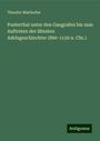 Theodor Mairhofen: Pusterthal unter den Gaugrafen bis zum Auftreten der ältesten Adelsgeschlechter (860-1150 n. Chr.), Buch