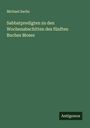 Michael Sachs: Sabbatpredigten zu den Wochenabschitten des fünften Buches Moses, Buch