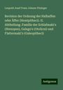 Leopold Josef Franz Johann Fitzinger: Revision der Ordnung der Halbaffen oder Äffer (Hemipitheci). II. Abtheilung. Familie der Schlafmaki's (Stenopes), Galago's (Otolicni) und Flattermaki's (Galeopitheci), Buch